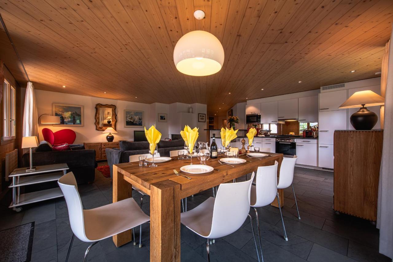 Chalet Bella Vista 4 Венген Экстерьер фото