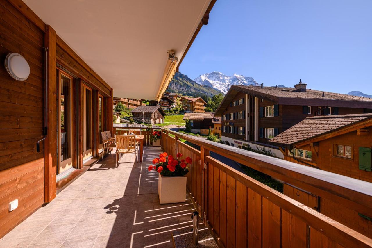 Chalet Bella Vista 4 Венген Экстерьер фото